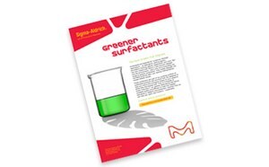 Greener Surfactants flyer cover