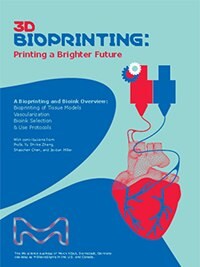 Abbildung Brosch&uuml;rendeckblatt des Handbuchs 3D Bioprinting