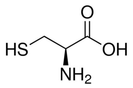 L-cysteine chemical structure