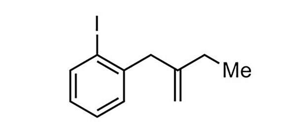 1-Iodo-2-(2-methylenebutyl)benzene molecule