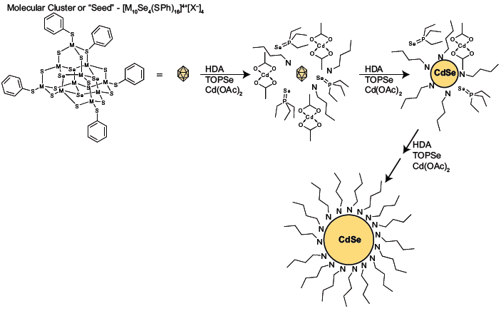 分子シーディング合成法