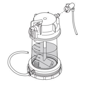 Pressure inlet tubing assembly