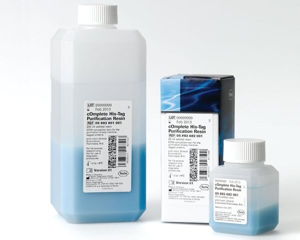 cOmplete™ His-Tag Purification Resin and cOmplete™ His-Tag Purification Columns