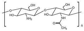 キトサンは、多糖類の中でも高密度の反応基と幅広い分子量を持ちます