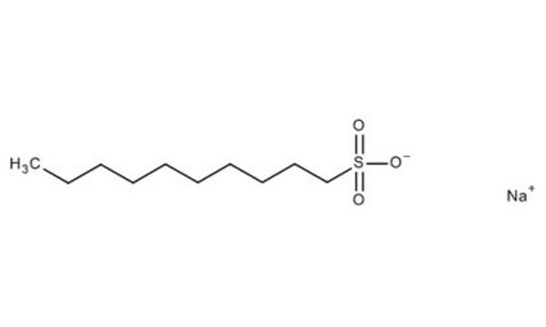 Sal sódico de ácido decano-1-sulfônico for synthesis