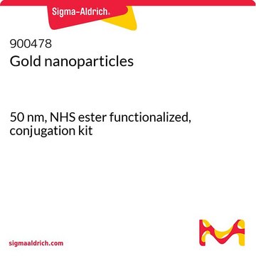 金纳米颗粒 50&#160;nm, NHS ester functionalized, conjugation kit