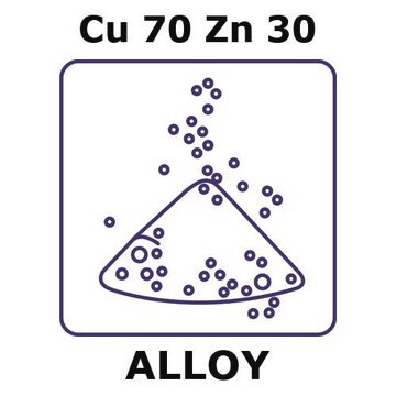 黄铜 powder, Cu 70%/Zn 30%, max. particle size 100 micron, 0.5_kg, condition atomized