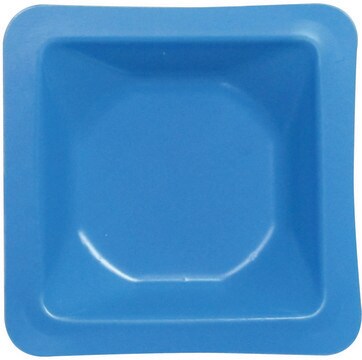 Weigh Boat Large, square blue polystyrene, Anti-static, pk of 500&#160;ea