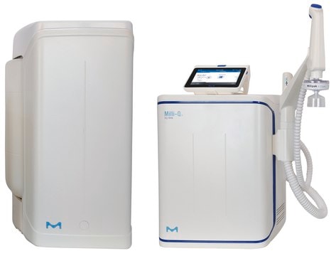 Système de purification d'eau pure et ultra pure Milli-Q&#174;&nbsp;EQ&nbsp;7016 The Milli-Q&#174; water system produces ultrapure (Type 1) and pure (RO, Type 3) water from tap water with a production flow rate up to 16 L/hour.