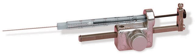 Distributeur à répétition for use with Hamilton all 10&nbsp;&#956;L-2.5&nbsp;mL Hamilton Syringes, for use with Hamilton PB600-1