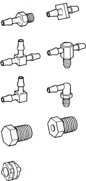 Aldrich&#174; tube fitting kit for tubing i.d., 1/4&#160;in.