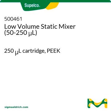 Mélangeur statique à faible volume&nbsp;(50-250&nbsp;&#956;l) 250 &#956;L cartridge, PEEK