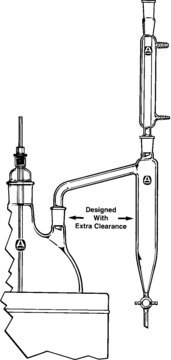 Aldrich&#174; Dean-Stark trap capacity 100&#160;mL, joint: ST/NS 24/40