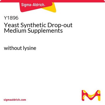 Synthetische Hefe-Dropout-Mediumzusätze without lysine