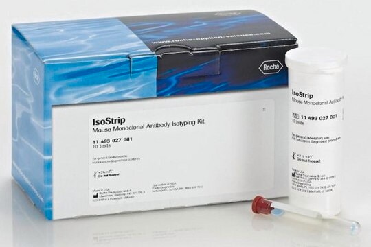 Kit de isotipado de anticuerpos monoclonales de ratón IsoStrip&#8482; sufficient for 10&#160;tests