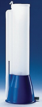 BRAND&#174; pipette rinsing system, rinser for pipette high-density polyethylene, capacity 17&#160;L, L × I.D. 1000&#160;mm × 150&#160;mm