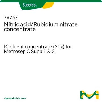 硝酸/硝酸铷浓缩液 IC eluent concentrate (20x) for Metrosep C Supp 1 &amp; 2