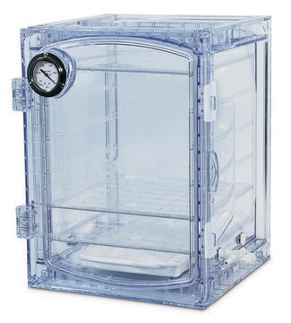 Scienceware&#174; Lab Companion&#8482; cabinet vacuum desiccator volume 45&#160;L, amber polycarbonate, pkg of 1&#160;ea