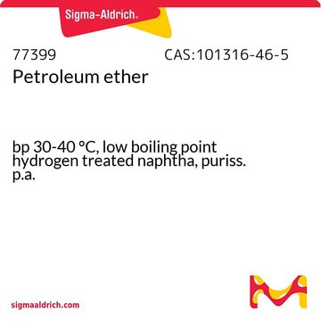 Petroleum ether bp 30-40&#160;°C, low boiling point hydrogen treated naphtha, puriss. p.a.