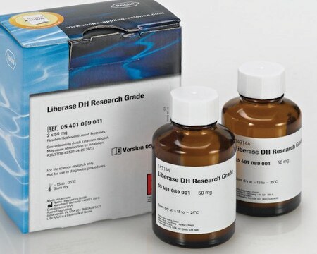 Liberase&#8482; DH, Forschungsqualität lyophilized, optimum pH 7.4, optimum reaction temp. 35-37 °C