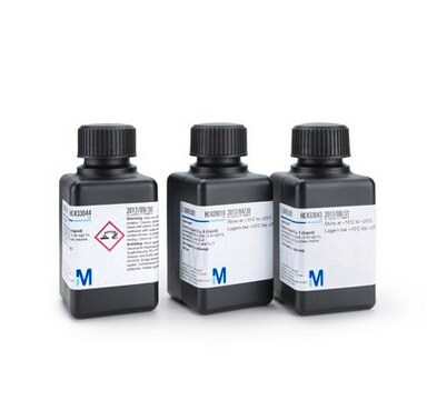 Chlorine reagent Cl&#8322;-3 (liquid) photometric, 0.010 - 6.00 mg/l Cl&#8322; for free chlorine: Cl&#8322;-1 and Cl&#8322;-2, for total chlorine: Cl&#8322;-1, Cl&#8322;-2, and Cl&#8322;-3 Spectroquant&#174;