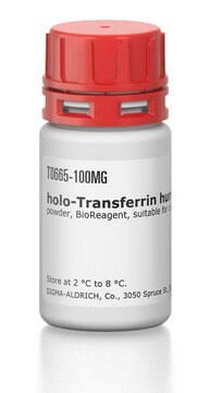 ホロトランスフェリン ヒト powder, BioReagent, suitable for cell culture, &#8805;97%