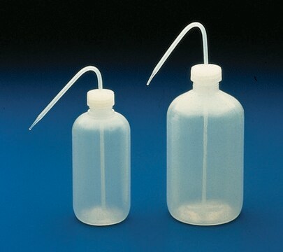 LDPE wash bottles capacity 250&#160;mL, Narrow-mouth