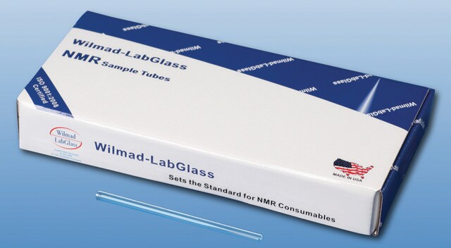 Wilmad&#174; NMR tubes 5 mm diam., high throughput L 103.5&#160;mm, cap: no