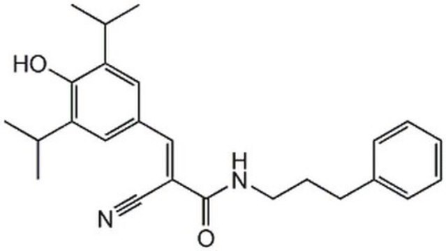 SU1498 A potent, reversible, ATP-competitive and selective inhibitor of Flk-1 kinase (IC&#8325;&#8320; = 700 nM), a vascular endothelial growth factor (VEGF) receptor kinase.