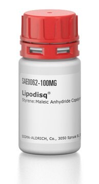 Lipodisq&#174; Styrene:Maleic Anhydride Copolymer 2:1, Pre-hydrolyzed