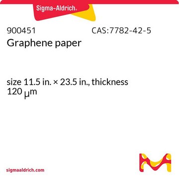 Graphene paper size 11.5&#160;in. × 23.5&#160;in., thickness 120&#160;&#956;m