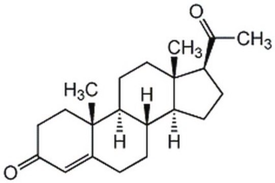 Progesterone Steroid hormone secreted by the corpus luteum during the latter half of the menstrual cycle.