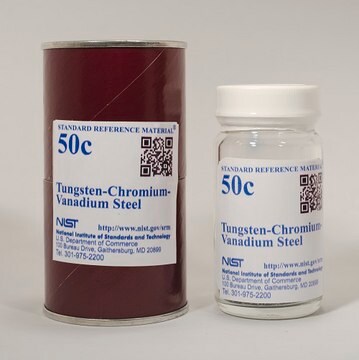 Wolfram-Chrom-Vanadium-Stahl NIST&#174; SRM&#174; 50c