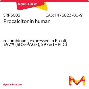 Procalcitonin human recombinant, expressed in E. coli, &#8805;97% (SDS-PAGE), &#8805;97% (HPLC)