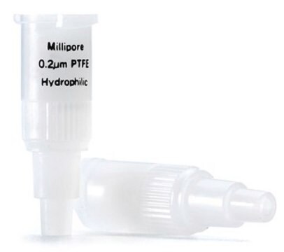 Filtre pour seringue Millex&#8482; en PTFE hydrophile pore size 0.45&#160;&#956;m, diam. 4&#160;mm, non-sterile