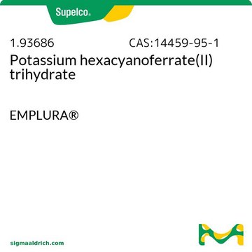 Potassium hexacyanoferrate(II) trihydrate EMPLURA&#174;