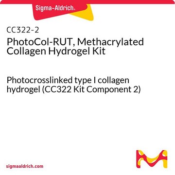 PhotoCol-RUT, Methacrylated Collagen Hydrogel Kit Photocrosslinked type I collagen hydrogel (CC322 Kit Component 2)