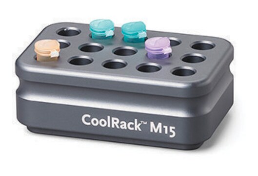 Corning&#174; CoolRack&#174; M15, capacity 15 x 1.5 or 2 mL microfuge tubes, gray