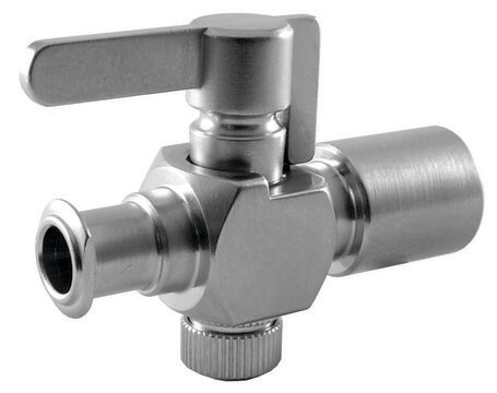 Perfektum&#174; Einweg-Hahn mit Überwurfmutter Female Luer to male Luer lock, not unidirectional