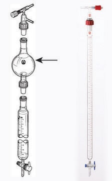 带螺纹接头的柱色谱组件 capacity 200&#160;mL, Standard column, joint: ST/NS 24/40