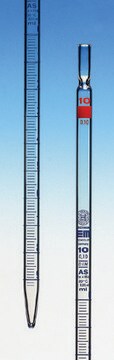 Hirschmann&#174; graduated pipette, Class AS capacity 20&#160;mL , 0.1 mL accuracy