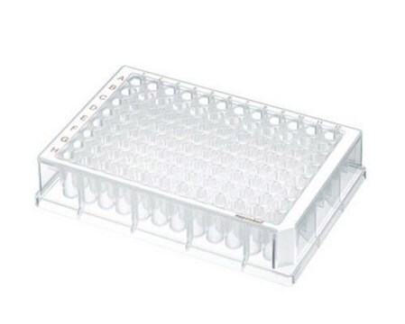 Eppendorf&#174; Deepwell plates, DNA LoBind, 96 wells white plate, conical bottom, colorless wells, capacity 500&#160;&#956;L, pkg of 120&#160;ea (10 bags × 12 plates)