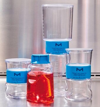 Millipore&#174; Stericup&#174;Quick Release 真空过滤系统 pore size 0.1&#160;&#956;m, polyethersulfone membrane, funnel capacity 250&#160;mL, pack of 12&#160;ea