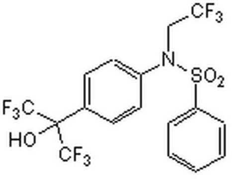 T0901317, CAS-Nr. 293754-55-9, Calbiochem A cell-permeable, nonsterol, benzenesulfonamide compound that acts as a highly selective and potent liver X receptor agonist (EC&#8325;&#8320; of 20 nM for LXR&#945;).