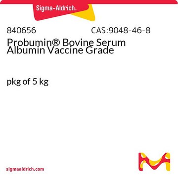 Probumin&#174; Bovine Serum Albumin Vaccine Grade pkg of 5&#160;kg