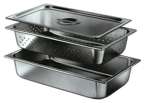 Stainless Steel Pan Full size long, capacity 19.9&#160;L