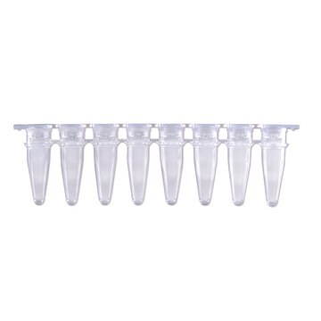 MTC&#8482; Bio Pure.Amp&#8482; PCR Tube capacity 0.2&#160;mL, clear tube, separate, optical clear flat caps