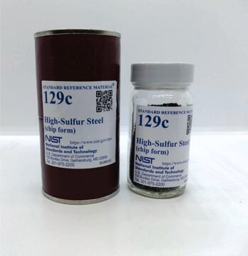 Niedriglegierter Stahl NIST&#174; SRM&#174; 129c, high sulfur (SAE 112)