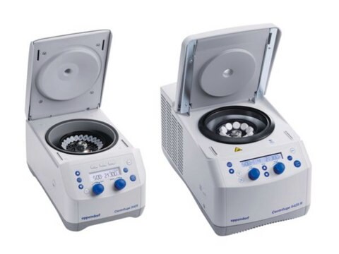 Eppendorf&#174; Centrifuge 5425 R rotory knob control, without rotor, AC/DC input 230 V (EU Plug)