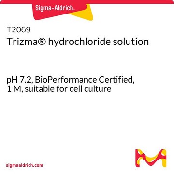 トリズマ&#174;塩酸塩溶液 pH 7.2, BioPerformance Certified, 1&#160;M, suitable for cell culture